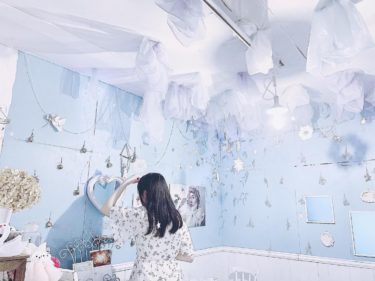 🌙【吉祥寺カフェ】みずいろの花