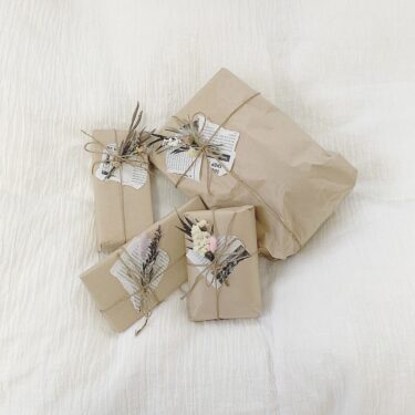 Seria商品でかわいくラッピング🎁