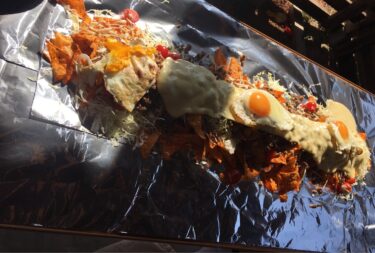 今TikTokで流行りのナチョステーブル🍾🍾