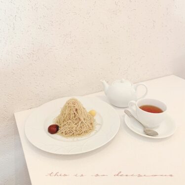 流れるようなできたてモンブランがおいしい！たんど〜る｜岐阜カフェ