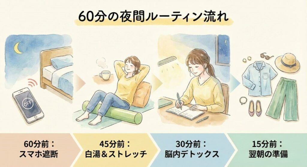 翌朝が変わる!60分カウントダウン・リスト