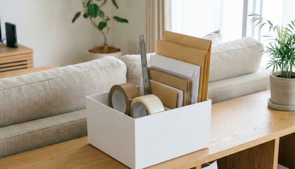 メルカリ梱包が劇的にラクになる!100均&Amazonで揃うアイテムリスト