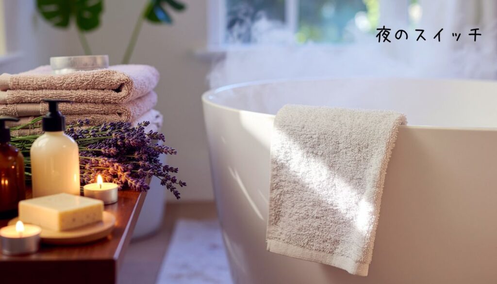 深く眠るための夜のスイッチ