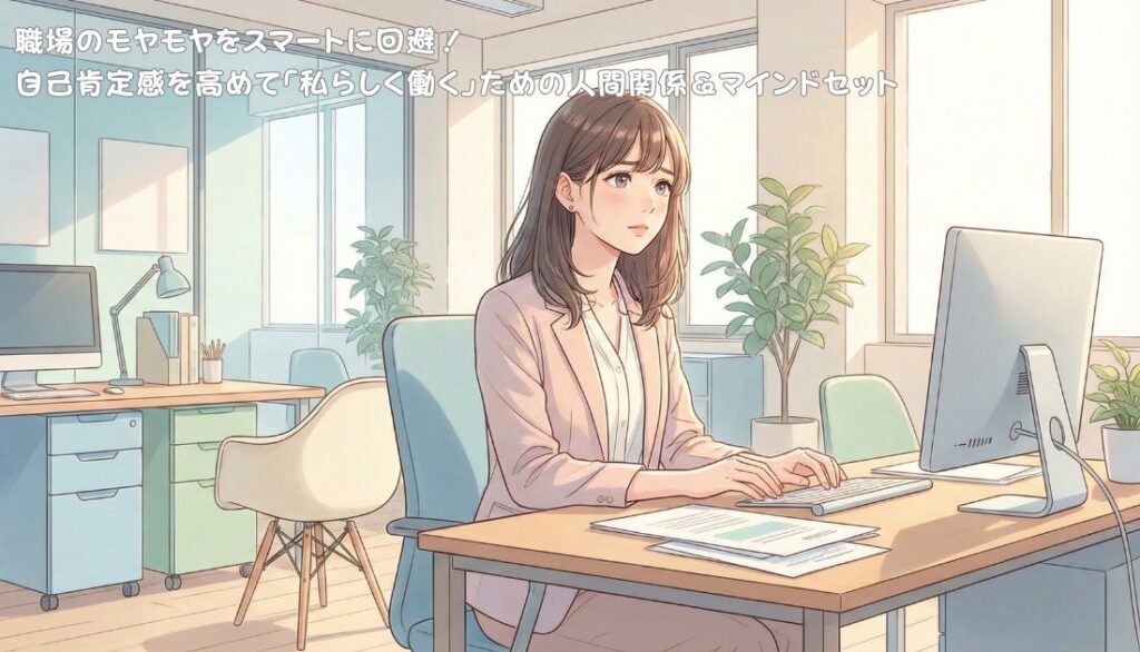 職場のモヤモヤをスマートに回避!自己肯定感を高めて「私らしく働く」ための人間関係&マインドセット