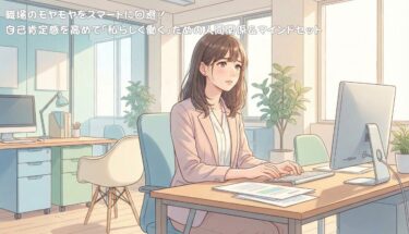 職場のモヤモヤをスマートに回避！自己肯定感を高めて「私らしく働く」ための人間関係＆マインドセット
