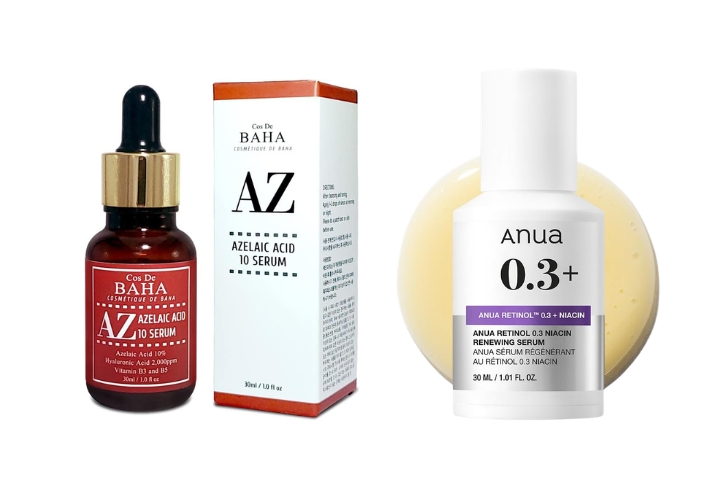 CosDeBAHA AZ10 × Anua レチノール0.3